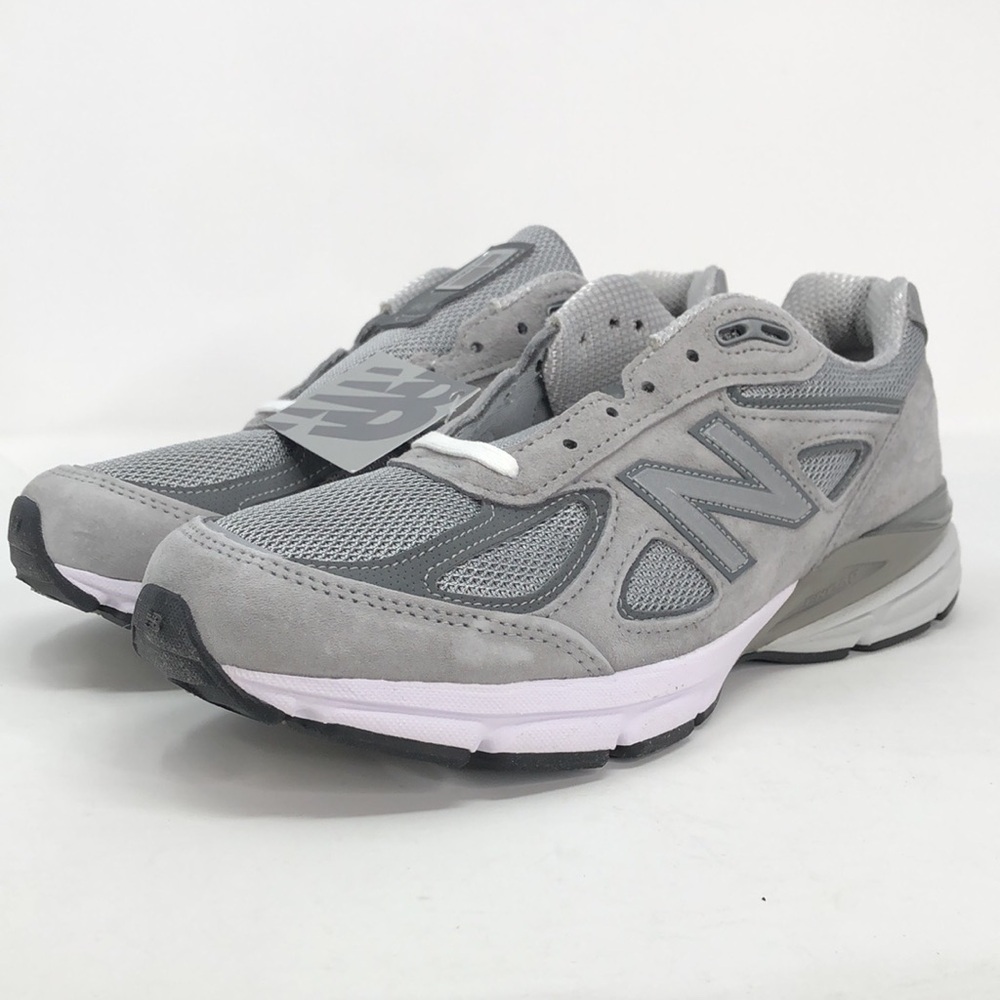 New Balance Mens 990 v4 Made In USA Grey Silver U990GR4 Running Shoes - Size 8.5 - Picture 7 of 15